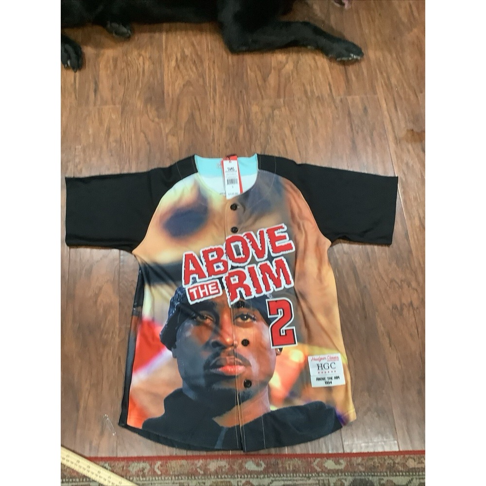 Headgear Classics 2 PAC Basketball Jersey Men's Small Above The Rim Hip Hop Rap